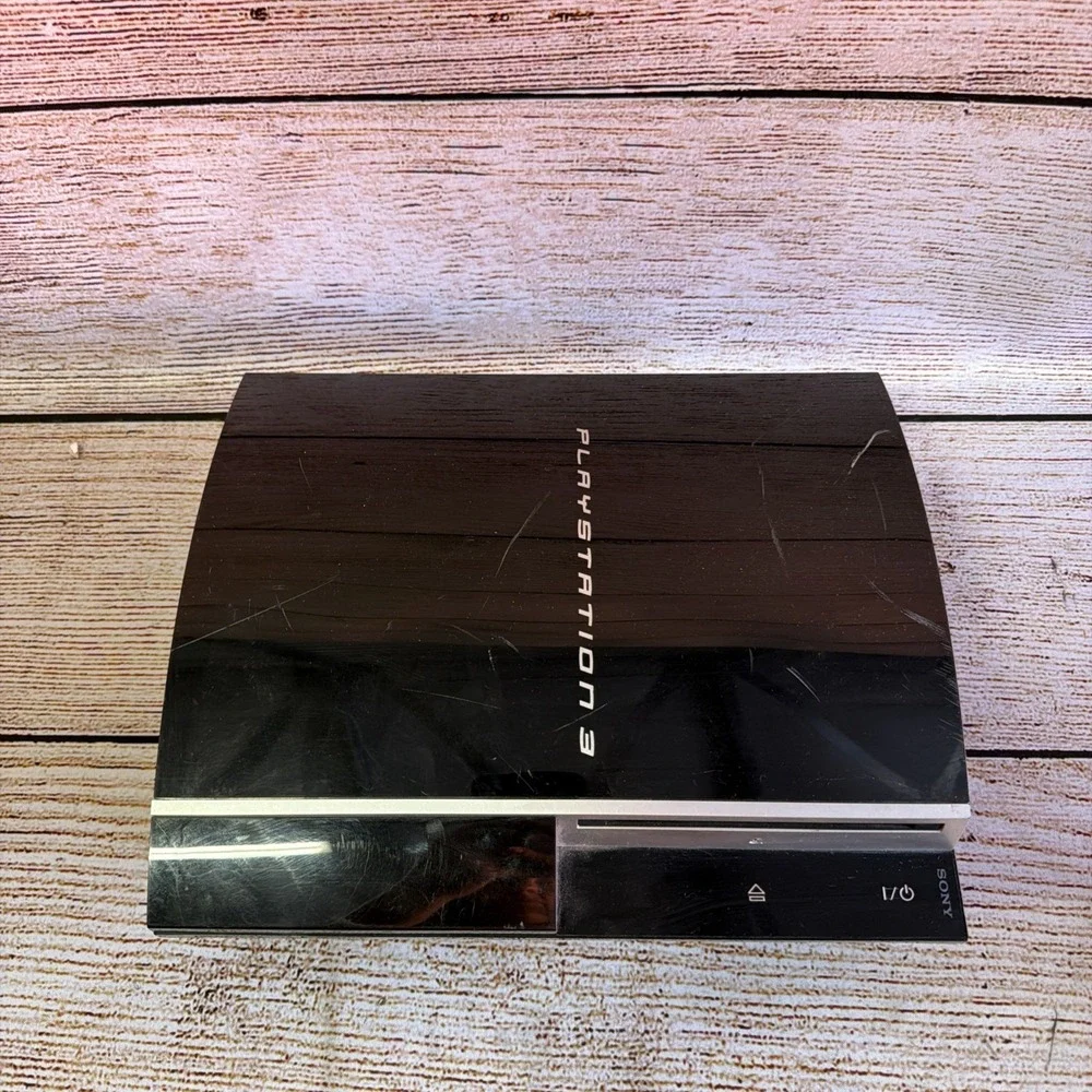 Sony PlayStation 3 Black Console CECHG01 PARTS/REPAIR NOT WORKING Console only